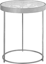 Load image into Gallery viewer, Butterfly Silver End Table