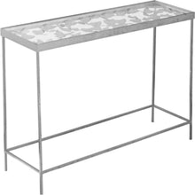 Load image into Gallery viewer, Butterfly Silver Console Table