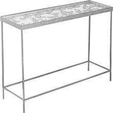 Load image into Gallery viewer, Butterfly Silver Console Table