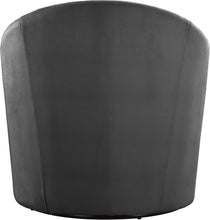 Load image into Gallery viewer, Alessio Grey Velvet Accent Chair