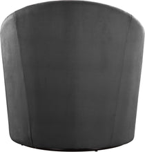 Load image into Gallery viewer, Alessio Grey Velvet Accent Chair