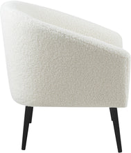 Load image into Gallery viewer, Barlow White Faux Sheepskin Fur Accent Chair