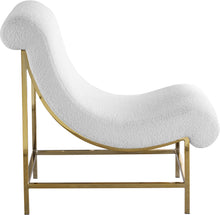 Load image into Gallery viewer, Nube White Faux Sheepskin Fur Accent Chair
