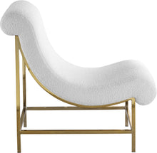 Load image into Gallery viewer, Nube White Faux Sheepskin Fur Accent Chair