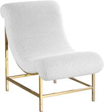 Load image into Gallery viewer, Nube White Faux Sheepskin Fur Accent Chair