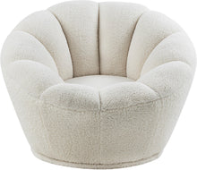 Load image into Gallery viewer, Dream White Faux Sheepskin Fur Accent Chair