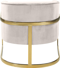 Load image into Gallery viewer, Carter Cream Velvet Accent Chair