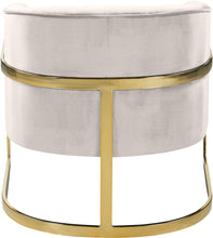 Load image into Gallery viewer, Carter Cream Velvet Accent Chair