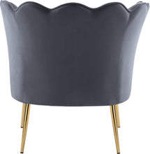 Load image into Gallery viewer, Jester Grey Velvet Accent Chair