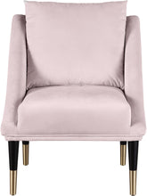 Load image into Gallery viewer, Elegante Pink Velvet Accent Chair