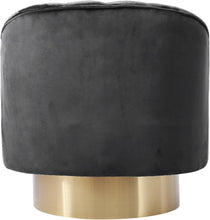 Load image into Gallery viewer, Farrah Grey Velvet Accent Chair