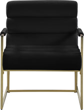 Load image into Gallery viewer, Wayne Black Velvet Accent Chair