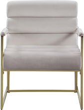 Load image into Gallery viewer, Wayne Cream Velvet Accent Chair