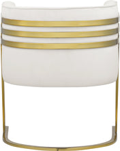 Load image into Gallery viewer, Rays Cream Velvet Accent Chair