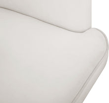 Load image into Gallery viewer, Rays Cream Velvet Accent Chair