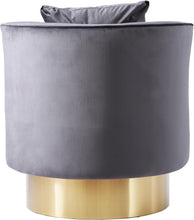 Load image into Gallery viewer, Kendra Grey Velvet Accent Chair