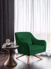 Load image into Gallery viewer, Paloma Green Velvet Accent Chair