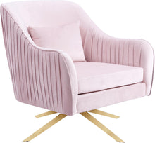 Load image into Gallery viewer, Paloma Pink Velvet Accent Chair