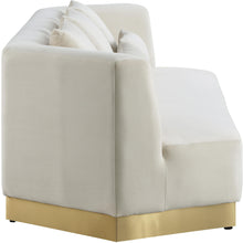 Load image into Gallery viewer, Marquis Cream Velvet Sofa