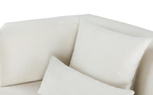 Load image into Gallery viewer, Marquis Cream Velvet Chair