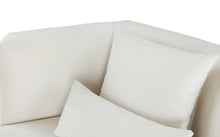 Load image into Gallery viewer, Marquis Cream Velvet Sofa