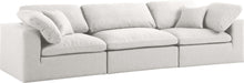 Load image into Gallery viewer, Serene Cream Linen Fabric Deluxe Cloud Modular Sofa
