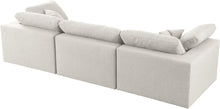 Load image into Gallery viewer, Serene Cream Linen Fabric Deluxe Cloud Modular Sofa