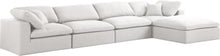 Load image into Gallery viewer, Serene Cream Linen Fabric Deluxe Cloud Modular Sectional