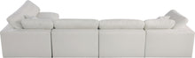Load image into Gallery viewer, Serene Cream Linen Fabric Deluxe Cloud Modular Sectional