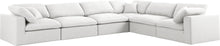 Load image into Gallery viewer, Serene Cream Linen Fabric Deluxe Cloud Modular Sectional