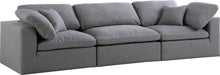 Load image into Gallery viewer, Serene Grey Linen Fabric Deluxe Cloud Modular Sofa