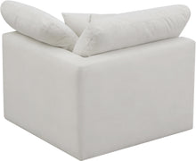 Load image into Gallery viewer, Plush Cream Velvet Standard Cloud Modular Corner Chair