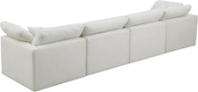 Load image into Gallery viewer, Plush Cream Velvet Standard Cloud Modular Sofa