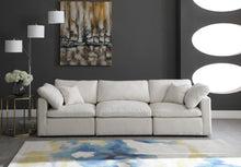 Load image into Gallery viewer, Plush Cream Velvet Standard Cloud Modular Sofa