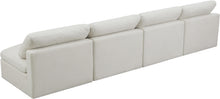 Load image into Gallery viewer, Plush Cream Velvet Standard Cloud Modular Sofa
