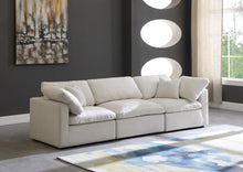Load image into Gallery viewer, Plush Cream Velvet Standard Cloud Modular Sofa