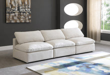 Load image into Gallery viewer, Plush Cream Velvet Standard Cloud Modular Sofa