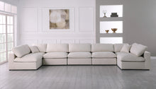 Load image into Gallery viewer, Plush Cream Velvet Standard Cloud Modular Sectional