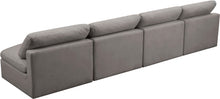 Load image into Gallery viewer, Plush Grey Velvet Standard Cloud Modular Sofa