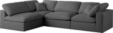 Load image into Gallery viewer, Plush Grey Velvet Standard Cloud Modular Sectional