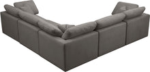 Load image into Gallery viewer, Plush Grey Velvet Standard Cloud Modular Sectional