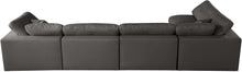 Load image into Gallery viewer, Plush Grey Velvet Standard Cloud Modular Sectional