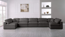 Load image into Gallery viewer, Plush Grey Velvet Standard Cloud Modular Sectional
