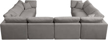 Load image into Gallery viewer, Plush Grey Velvet Standard Cloud Modular Sectional
