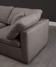 Load image into Gallery viewer, Plush Grey Velvet Standard Cloud Modular Sofa