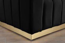 Load image into Gallery viewer, Marlon Black Velvet Chair