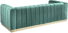 Load image into Gallery viewer, Marlon Mint Velvet Sofa