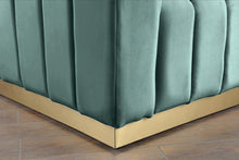 Load image into Gallery viewer, Marlon Mint Velvet Sofa