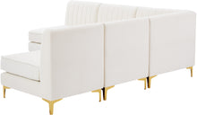 Load image into Gallery viewer, Alina Cream Velvet Modular Sectional