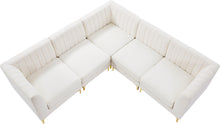 Load image into Gallery viewer, Alina Cream Velvet Modular Sectional
